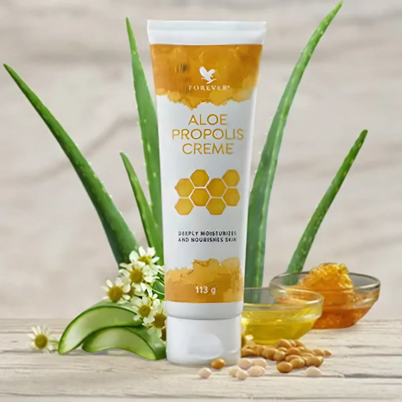 Aloe Vera com Propolis Creme Hidratante Corporal e Facial