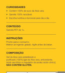 L10 Programa - Kit com 3 LT Aloe Vera Gel Puro + 1 Ultrabody Picolinato de Cromo