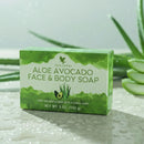 Sabonete Natural de Aloe Vera e Manteiga de Abacate